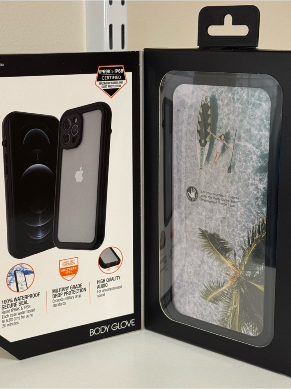 Body Glove Tidal Waterproof Black Case For Apple iPhone 12 Pro Max - Picture 2 of 3